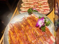 -明洞阿姨·韩式酱蟹烤肉·创意料理(方庄店)