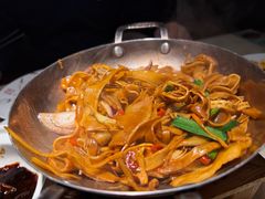 干锅纸片竹笋-绿茶餐厅(朝阳大悦城店)