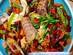 辣炒虾爬子-丹东立强海鲜烧烤·牛B大串(星海店)