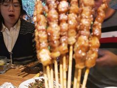 -路边摊小炉子烧烤