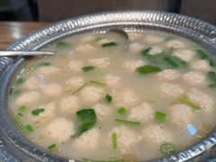 小船黄花鱼丸汤-小船渔村•大连菜•大连焖鱼(明泽街店)