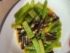 鸡枞菌炒莴苣-郑庄脂渣海鲜楼(九水路店)