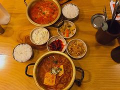 猪颈肉泡菜汤-金北顺大锅家(신사본점)