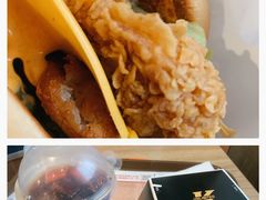脏脏芝士鳕鱼鸡腿堡-肯德基(西安兴庆店)
