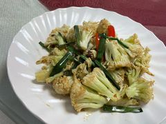 黄豆酱炒台山菜花-大欢喜饭店(江怡路店)