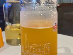 青岛纯生扎啤-开海·红岛海鲜虾水饺(石老人店)