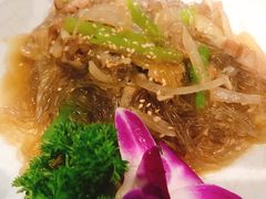 黑猪五花炒粉丝-猪啊牛呀羊啊铜盘烤肉(正大广场店)