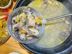 鸡煲-阿鸡鱼庄·顺德鲜蒸小炒(亚运村店)
