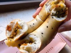 蛋黄肉松贝果-那家面包房(珠江路店)