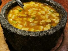 鸡汁豆腐-绿茶餐厅(华联万柳店)