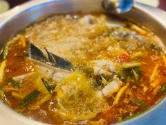 酸萝卜鱼火锅-大理.老字号渝记酸萝卜乌鱼(古城总店)