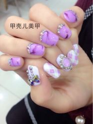 秋冬新款 技术总监独创大理石款-甲壳儿美甲美睫