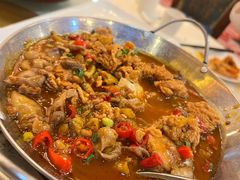 干锅鱼杂-翠清酒家(万丰路店)