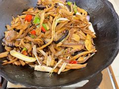 烟笋炒腊肉-京天红酒家(虎坊路店)