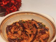 鱼香茄子煲-好友缘酒家(会展中心店)