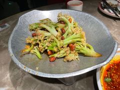 干锅花菜-新白鹿餐厅(嘉兴八佰伴华府店)