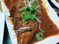 红焖深海鲽鱼-威海渔村(静安旗舰店)