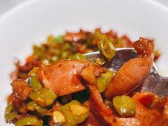 酸辣鸡胗-兰湘子·湘菜小炒(崂山丽达店)