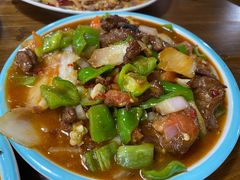 -歹歹的加个面过油肉拌面