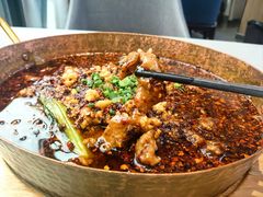 水煮肉片-有红鸡毛店·川菜(建设路店)