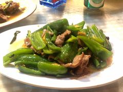 青椒炒牛肉-竹庄餐馆·26年店(南昆山景区店)
