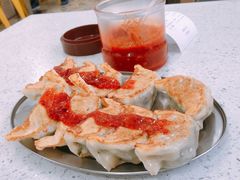 香煎鲜肉韭菜饺-芬芳甜品(同福路店)
