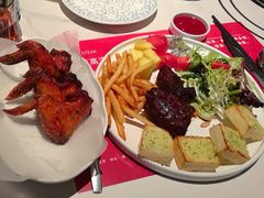 蜜汁烤翅拼盘-赤火牛排(金狮广场店)