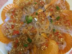 蒜蓉粉丝蒸扇贝-花乐餐厅(涠洲岛店)