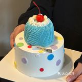 在西安 !吃到了我的人生miumiu蛋糕🎀🫧
