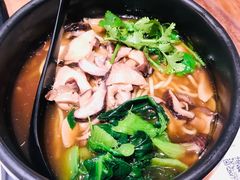 蟹黄油野生笋衣捞面-和府捞面(东直门银座店)