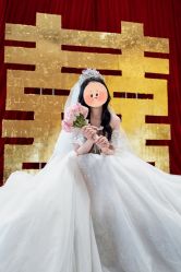 -桃子造型婚纱礼服(凤起广场店)