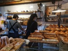 面包甜点陈列柜-仙峰天然面包(迎宾路店)