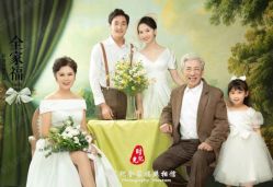 -时光纪亲子全家福照相馆(静安店母女写真父母纪念照)