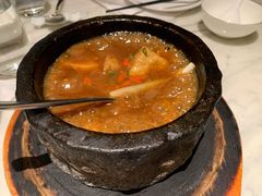 海胆虾怪酱炖老豆腐-青雅中餐厅(大连金石滩绿发希尔顿度假酒店)
