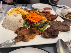 宫廷烤肉拼盘-伊斯坦布尔土耳其清真咖啡餐厅