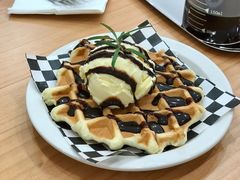 雪糕球华夫饼-echoes coffee回响咖啡(红山店)