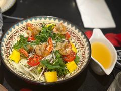 鲜虾芒果沙拉配柠香汁-西堤牛排(恒隆广场店)
