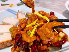 宫保虾球加吐司-雀蓝川菜(星悦汇店)