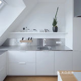 今日分享[礼花]入户衣柜清新自然，障子门隔断，卫生间超有质感！