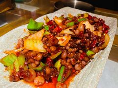 辣炒海灵菇-小木屋米酒店总店