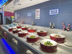 自助调料区-鼎级香· 火锅烤肉自助丨涮烤一体(蜀山唯品会店)