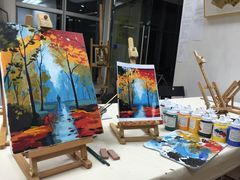 Fun&nbsp;Job&nbsp;Art&nbsp;自助画室-Fun Job Art 零基础油画国画DIY画室(望京店)