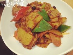 铁板土豆-朵朵开素食餐厅(后宰门街店)