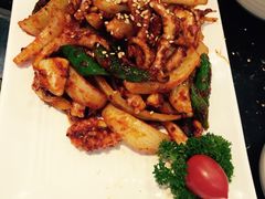 炒八带&nbsp;-青松馆韩国料理(香港中路佳世客店)