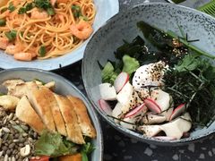 烟熏三文鱼意面-Wagas沃歌斯(大学路店)