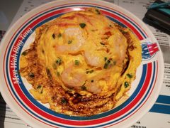 虾仁煎蛋饭-敏华冰厅(平安金融中心店)