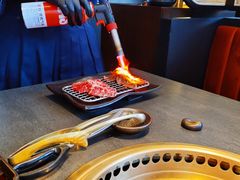 火炙和牛寿司-铭牛烧肉·和牛海鲜自助(高新月牙湖店)