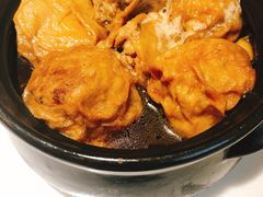 蚌肉油面筋塞肉-老洋房花园饭店(绍兴路店)