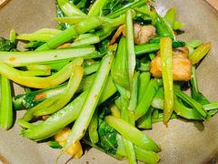 生炒广东菜心-潮粥荟·潮汕砂锅粥(槐房万达店)