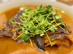 招牌鱼头泡饼-海富门·带鱼·淮扬菜·粤菜(甘家口店)